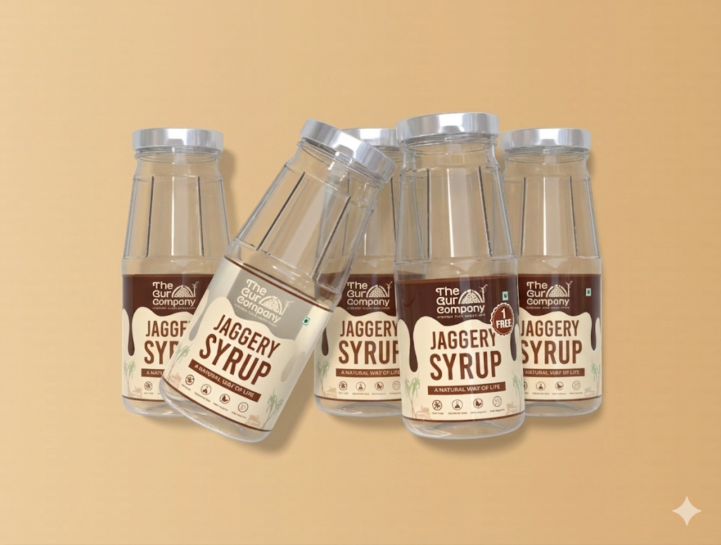 4 Jaggery Syrup + 1 Free