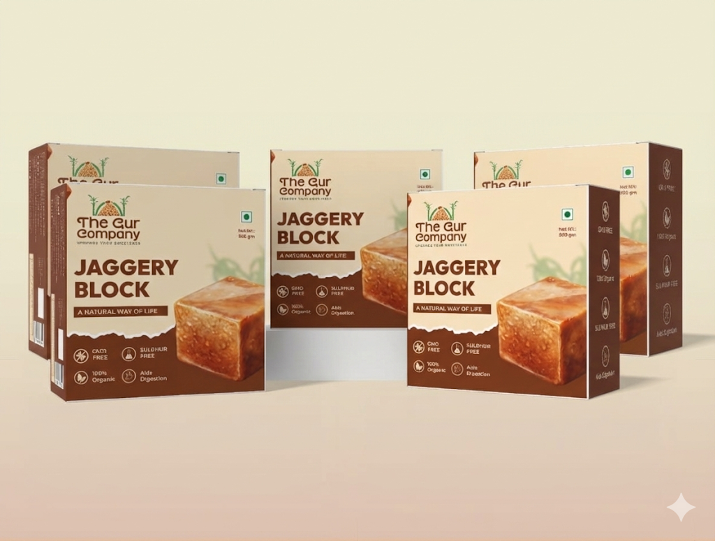 5 Jaggery Blocks